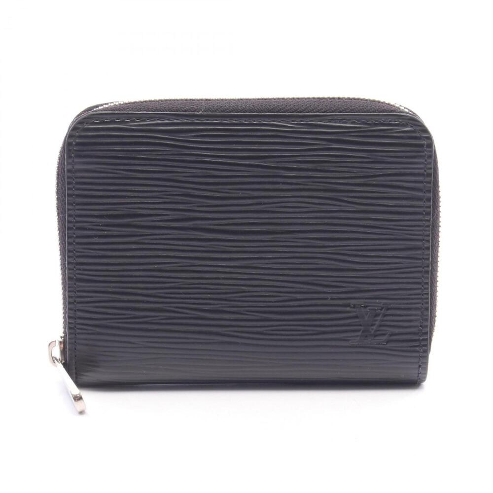 Louis Vuitton Zippy Coin Purse Epi Noir Wallet, Purse, Leather, Men's, Black,...